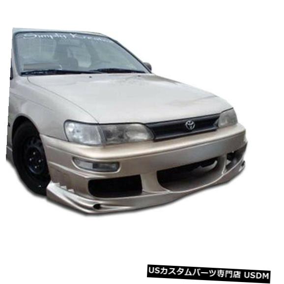 Spoiler 93-97トヨタカローラボンバーデュラフレックスフロントボディキットバンパー!!! 101324 93-97 Toyota Corolla Bomber Duraflex Front Body Kit Bumper!!! 101324 【並行輸入品】