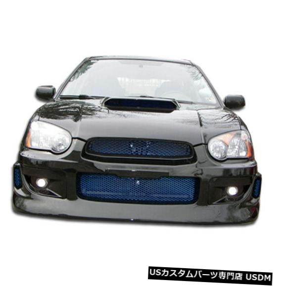 Spoiler 04-05スバルインプレッサGTコンペティションデュラフレックスフロントボディキットバンパー!!! 100606 04-05 Subaru Impreza GT Competition Duraflex Front Body Kit Bumper!!! 100606 【並行輸入品】
