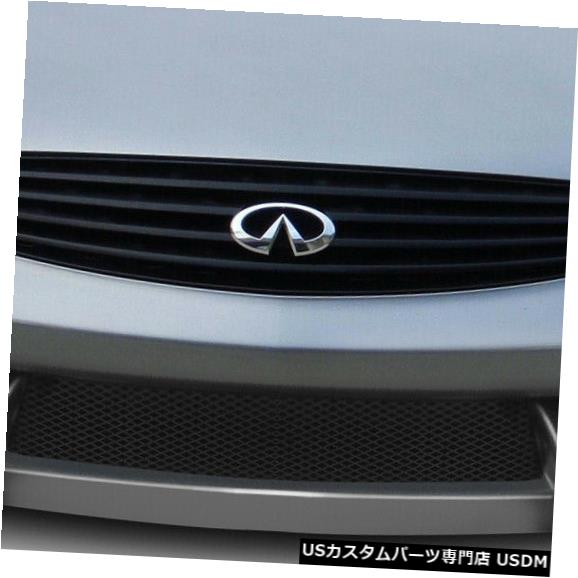 Spoiler 03-07インフィニティGクーペD-Spec Duraflexフロントボディキットバンパーに適合!!! 112873 03-07 Fits Infiniti G Coupe D-Spec Duraflex Front Body Kit Bumper!!! 112873 【並行輸入品】