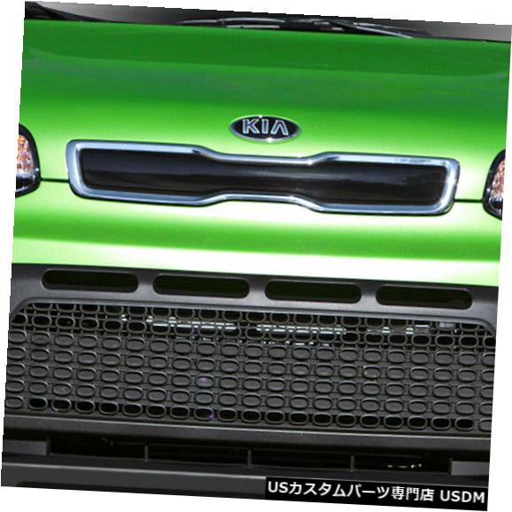 Spoiler 15-16 Kia Soul Racer Duraflexフロントバンパーリップボディキットに適合!!! 113431 15-16 Fits Kia Soul Racer Duraflex Front Bumper Lip Body Kit!!! 113431 【並行輸入品】