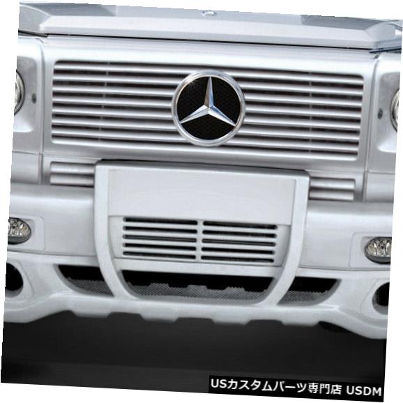 Spoiler 00-10メルセデスGクラスエロスバージョン1デュラフレックスフロントバンパーリップボディキット！ 112807 00-10 Mercedes G Class Eros Version 1 Duraflex Front Bumper Lip Body Kit! 112807 【並行輸入品】