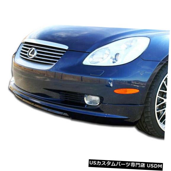 Spoiler 02-05レクサスSC W-1デュラフレックスフロントバンパーリップボディキット!!! 103575 02-05 Lexus SC W-1 Duraflex Front Bumper Lip Body Kit!!! 103575 【並行輸入品】