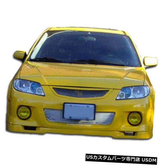 Spoiler 01-03マツダプロテジスピードゾーンデュラフレックスフロントバンパーリップボディキット!!! 100374 01-03 Mazda Protege Speedzone Duraflex Front Bumper Lip Body Kit!!! 100374 【並行輸入品】