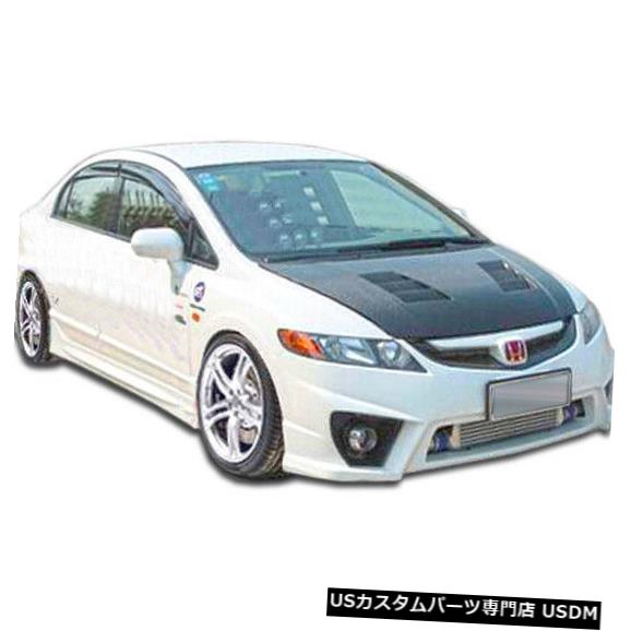 Spoiler 06-11ホンダシビック4DRマドックスデュラフレックスフロントボディキットバンパー!!! 106928 06-11 Honda Civic 4DR Maddox Duraflex Front Body Kit Bumper!!! 106928 【並行輸入品】
