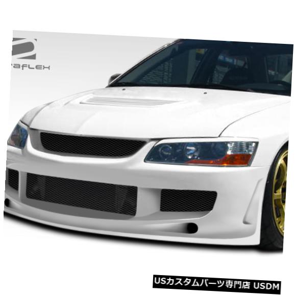 Spoiler 03-06三菱エボリューションJ-Specデュラフレックスフロントボディキットバンパー!!! 107207 03-06 Mitsubishi Evolution J-Spec Duraflex Front Body Kit Bumper!!! 107207 【並行輸入品】