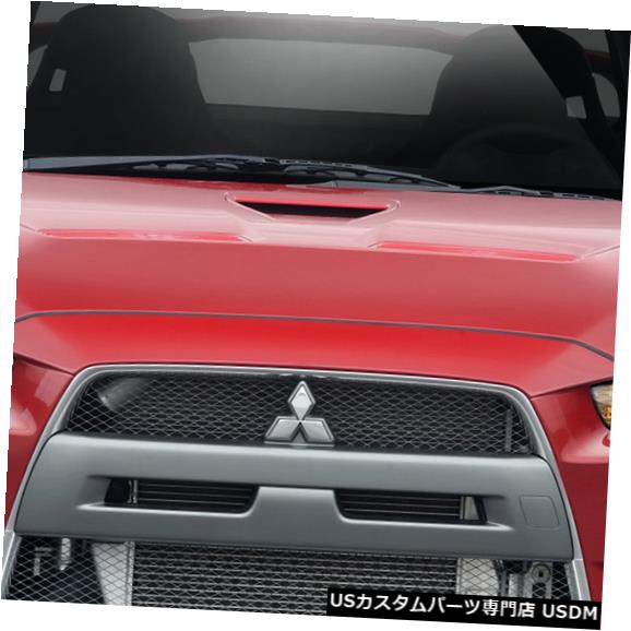 Spoiler 08-15 Mitsubishi Evolution VR-S Duraflexフロントバンパーリップボディキット!!! 106875 08-15 Mitsubishi Evolution VR-S Duraflex Front Bumper Lip Body Kit!!! 106875 【並行輸入品】