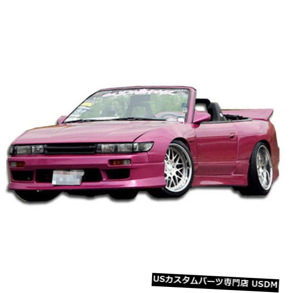 Spoiler 89-94は日産S13シルビアV-Speed Duraflexフロントボディキットバンパーに適合!!! 102204 89-94 Fits Nissan S13 Silvia V-Speed Duraflex Front Body Kit Bumper!!! 102204 【並行輸入品】