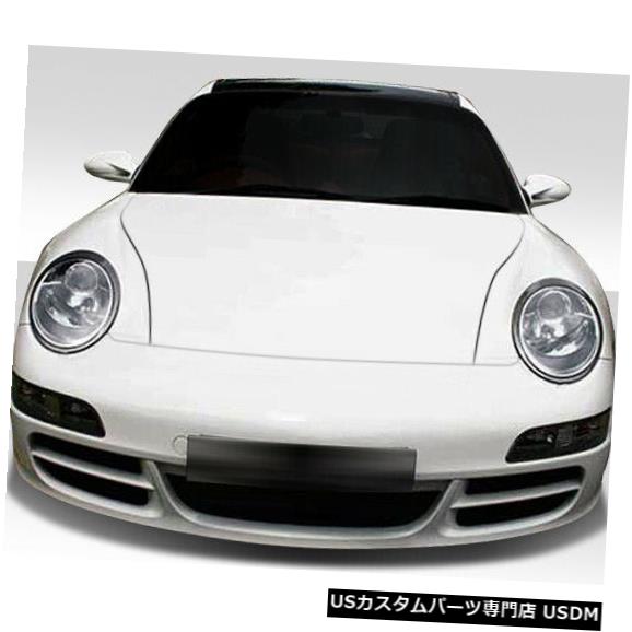 Spoiler 99-04ポルシェ996カレラコンバージョンデュラフレックスコンバージョンフロントボディキットバンパー!!! 105126 99-04 Porsche 996 Carrera Conv Duraflex Conv Front Body Kit Bumper!!! 105126 【並行輸入品】