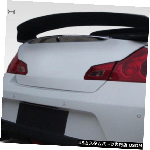 Fenders 07-13 Infiniti G Sedan Elite Duraflex Body Kit-Wing / Spoilに適合 er !!! 107669 07-13 Fits Infiniti G Sedan Elite Duraflex Body Kit-Wing/Spoiler!!! 107669 【並行輸入品】|カスタムパーツ WORLD倉庫