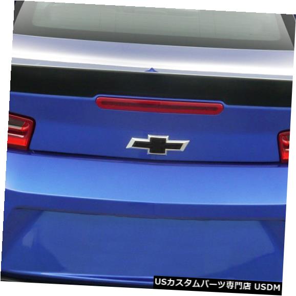 Fenders 16-18シボレーカマロブレードデュラフレックスボディキット-ウィング/スポイル er !!! 113806 16-18 Chevrolet Camaro Blade Duraflex Body Kit-Wing/Spoiler!!! 113806 【並行輸入品】