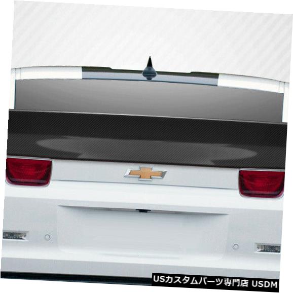 Fenders 10-13シボレーカマロGM-Xカーボンファイバークリエーションズボディキット-ウィング/スポイル er 109494 10-13 Chevrolet Camaro GM-X Carbon Fiber Creations Body Kit-Wing/Spoiler 109494 【並行輸入品】