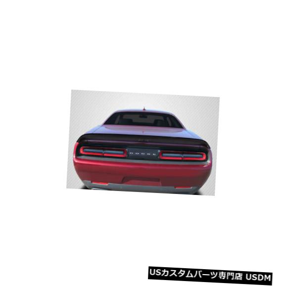 Fenders 08-20ダッジチャレンジャーレッドアイルックカーボンファイバーボディキット-ウィング/スポイル er !!! 115298 08-20 Dodge Challenger Redeye Look Carbon Fiber Body Kit-Wing/Spoiler!!! 115298 【並行輸入品】 140,360円
