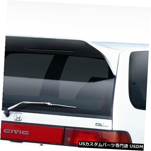 Fenders 88-91 Honda Civic HB JS Duraflex Body Kit-Wing / Spoil er !!! 114267 88-91 Honda Civic HB JS Duraflex Body Kit-Wing/Spoiler!!! 114267 【並行輸入品】｜カスタムパーツ WORLD倉庫