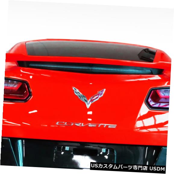Fenders 14-18シボレーコルベットGM-Xデュラフレックスボディキット-ウィング/スポイル er !!! 112714 14-18 Chevrolet Corvette GM-X Duraflex Body Kit-Wing/Spoiler!!! 112714 【並行輸入品】