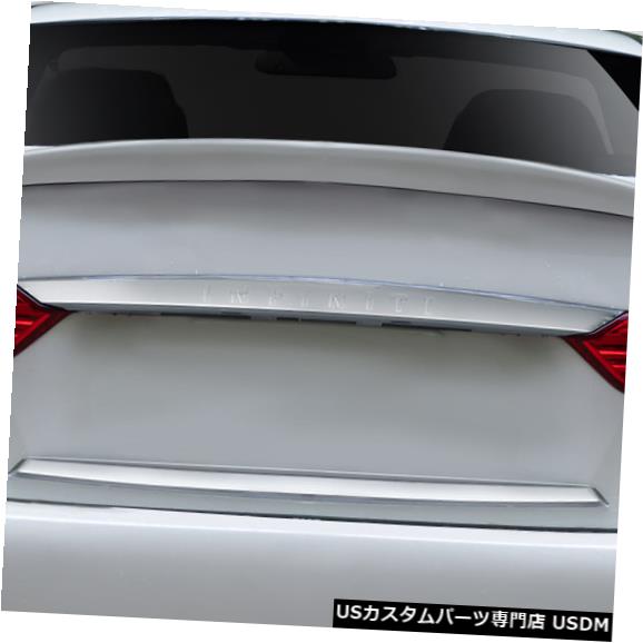 Fenders 14-19 Infiniti Q50 S-Line Duraflex Body Kit-Wing / Spoilに適合 er !!! 114327 14-19 Fits Infiniti Q50 S-Line Duraflex Body Kit-Wing/Spoiler!!! 114327 【並行輸入品】