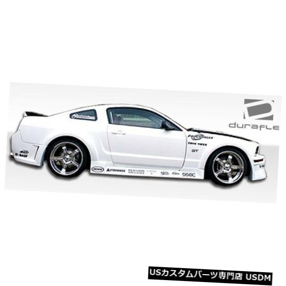 Side Skirts Body Kit 05-14フォードマスタングサーキットDuraflexサイドスカートワイドボディキット!!! 100656 05-14 Ford Mustang Circuit Duraflex Side Skirts Wide Body Kit!!! 100656 【並行輸入品】｜カスタムパーツ WORLD倉庫