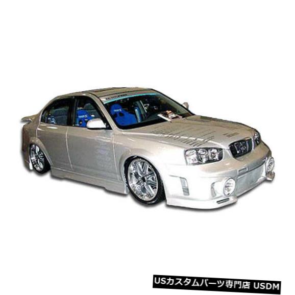 Side Skirts Body Kit 01-06ヒュンダイエラントラEVOデュラフレックスサイドスカートボディキットに適合!!! 100266 01-06 Fits Hyundai Elantra EVO Duraflex Side Skirts Body Kit!!! 100266 【並行輸入品】