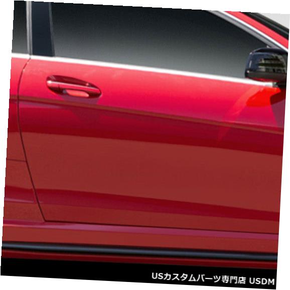 Side Skirts Body Kit 12-14メルセデスC63ブラックシリーズルックDuraflexサイドスカートボディキット!!! 113924 12-14 Mercedes C63 Black Series Look Duraflex Side Skirts Body Kit!!! 113924 【並行輸入品】|カスタムパーツ WORLD倉庫