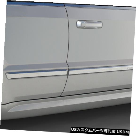 Side Skirts Body Kit 05-10ジープグランドチェロキーSRTルックデュラフレックスサイドスカートボディキット!!! 109588 05-10 Jeep Grand Cherokee SRT Look Duraflex Side Skirts Body Kit!!! 109588 【並行輸入品】