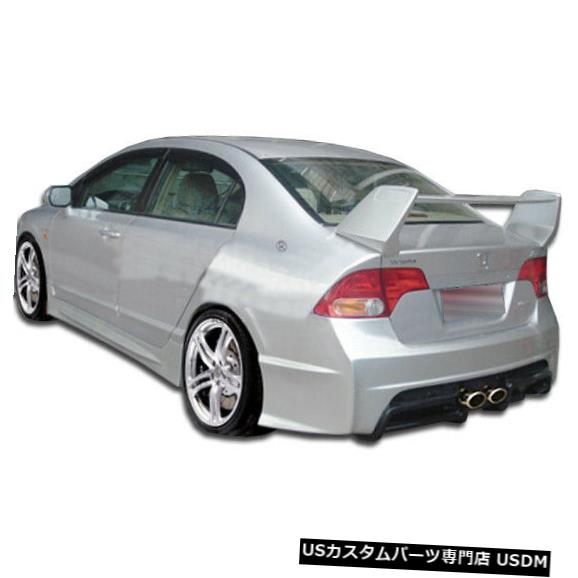 Side Skirts Body Kit 06-11ホンダシビック4DR R-Spec Duraflexサイドスカートボディキット!!! 104430 06-11 Honda Civic 4DR R-Spec Duraflex Side Skirts Body Kit!!! 104430 【並行輸入品】