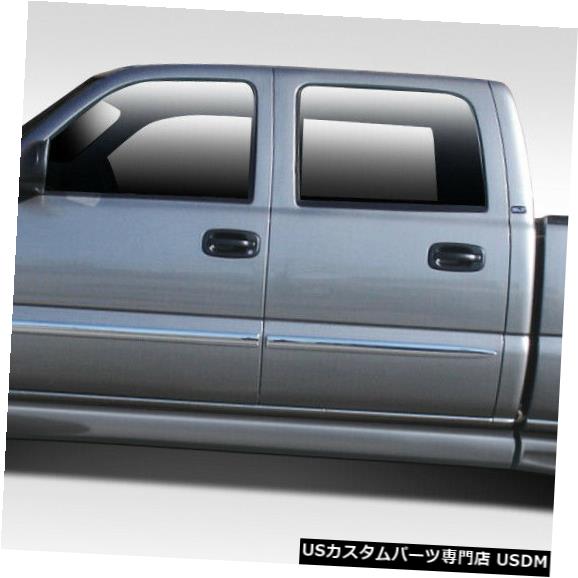 Side Skirts Body Kit 03-06シボレーシルバラードBT-1デュラフレックスサイドスカートボディキット!!! 112052 03-06 Chevrolet Silverado BT-1 Duraflex Side Skirts Body Kit!!! 112052 【並行輸入品】｜カスタムパーツ WORLD倉庫