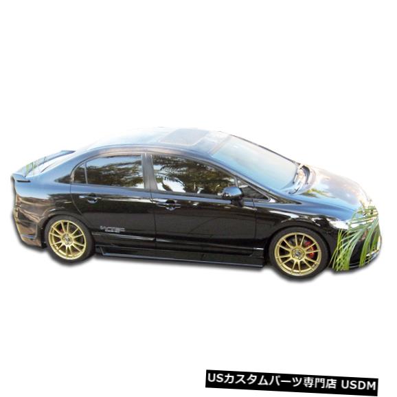 Side Skirts Body Kit 06-11ホンダシビック4DR B-2 Duraflexサイドスカートボディキット!!! 103519 06-11 Honda Civic 4DR B-2 Duraflex Side Skirts Body Kit!!! 103519 【並行輸入品】