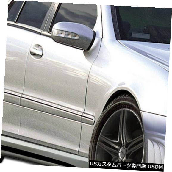 Side Skirts Body Kit 01-07メルセデスCクラスW-1 Duraflexサイドスカートボディキット!!! 107135 01-07 Mercedes C Class W-1 Duraflex Side Skirts Body Kit!!! 107135 【並行輸入品】|カスタムパーツ WORLD倉庫