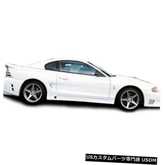 Side Skirts Body Kit 94-98 Ford Mustang Colt 2 Duraflex Side Skirts Body Kit !!! 101432 94-98 Ford Mustang Colt 2 Duraflex Side Skirts Body Kit!!! 101432 【並行輸入品】