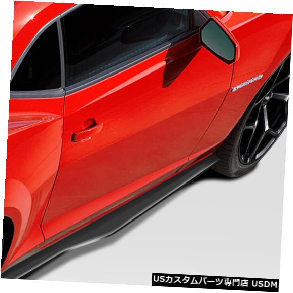 Side Skirts Body Kit 10-15シボレーカマロスティングレイZルックDuraflexサイドスカートボディキット!!! 109791 10-15 Chevrolet Camaro Stingray Z Look Duraflex Side Skirts Body Kit!!! 109791 【並行輸入品】｜カスタムパーツ WORLD倉庫