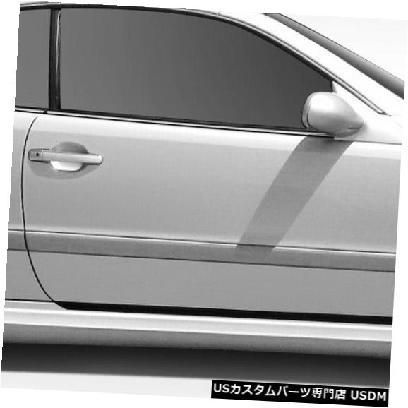 Side Skirts Body Kit 98-02メルセデスCLKブラックシリーズルックDuraflexサイドスカートワイドボディキット112559 98-02 Mercedes CLK Black Series Look Duraflex Side Skirts Wide Body Kit 112559 【並行輸入品】