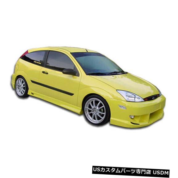 Side Skirts Body Kit 00-07フォードフォーカスポイズンデュラフレックスサイドスカートボディキット!!! 100042 00-07 Ford Focus Poison Duraflex Side Skirts Body Kit!!! 100042 【並行輸入品】|カスタムパーツ WORLD倉庫