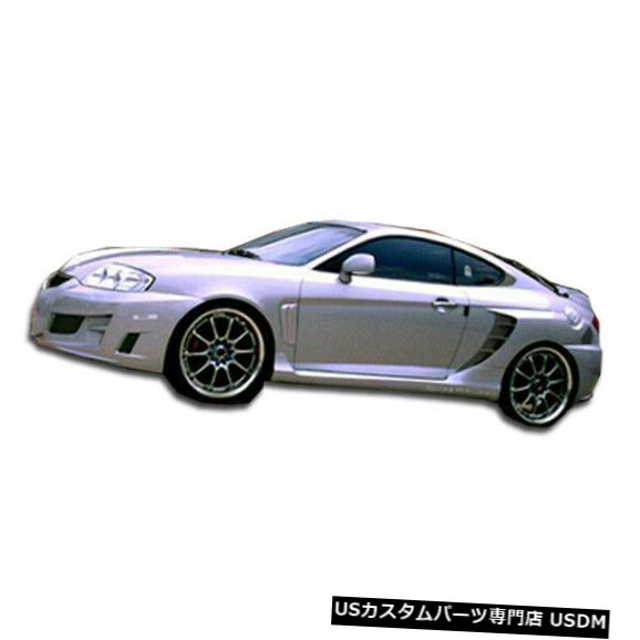 Side Skirts Body Kit 03-06ヒュンダイティブロンSC-5デュラフレックスサイドスカートボディキットに適合!!! 100450 03-06 Fits Hyundai Tiburon SC-5 Duraflex Side Skirts Body Kit!!! 100450 【並行輸入品】|カスタムパーツ WORLD倉庫