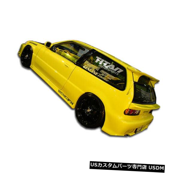 Side Skirts Body Kit 88-91 Honda Civic HB Type M Duraflex Side Skirts Body Kit !!! 100784 88-91 Honda Civic HB Type M Duraflex Side Skirts Body Kit!!! 100784 【並行輸入品】