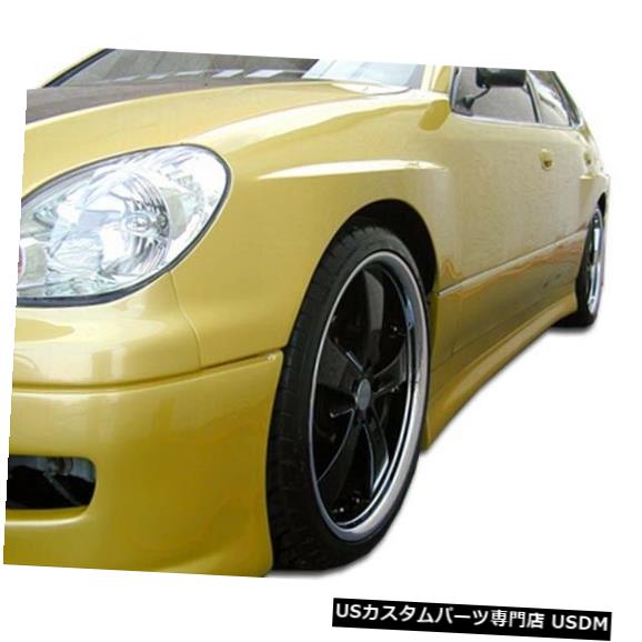 Side Skirts Body Kit 98-05レクサスGSタイプWデュラフレックスサイドスカートボディキット!!! 101999 98-05 Lexus GS Type W Duraflex Side Skirts Body Kit!!! 101999 【並行輸入品】