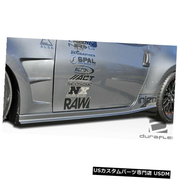 Side Skirts Body Kit 09-18日産370Z N-1 Duraflexサイドスカートボディキットに適合!!! 105905 09-18 Fits Nissan 370Z N-1 Duraflex Side Skirts Body Kit!!! 105905 【並行輸入品】