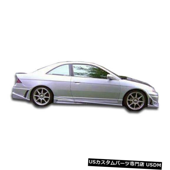 Side Skirts Body Kit 01-05ホンダシビック2DRボンバーデュラフレックスサイドスカートボディキット!!! 100231 01-05 Honda Civic 2DR Bomber Duraflex Side Skirts Body Kit!!! 100231 【並行輸入品】