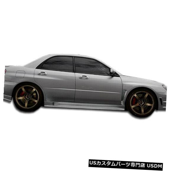 Side Skirts Body Kit 06-07スバルインプレッサ4DR GT500デュラフレックスサイドスカートワイドボディキット!!! 107269 06-07 Subaru Impreza 4DR GT500 Duraflex Side Skirts Wide Body Kit!!! 107269 【並行輸入品】｜カスタムパーツ WORLD倉庫