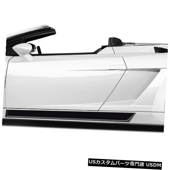 Side Skirts Body Kit 04-08ランボルギーニガヤルドAF-1エアロサイドスカートワイドボディキット109603 04-08 Lamborghini Gallardo AF-1 Aero Function Side Skirts Wide Body Kit 109603 【並行輸入品】
