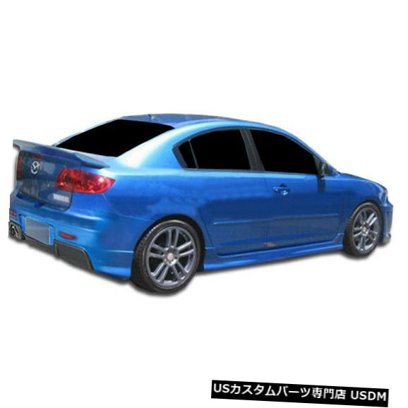 Side Skirts Body Kit 04-09マツダマツダ3 I-Spec Duraflexサイドスカートボディキット!!! 104481 04-09 Mazda Mazda 3 I-Spec Duraflex Side Skirts Body Kit!!! 104481 【並行輸入品】