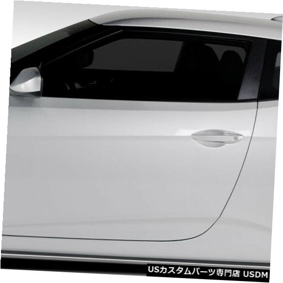 Side Skirts Body Kit 12-16ヒュンダイベロスターGT RCオーバーストックサイドスカートスプリッターボディキット108832に適合 12-16 Fits Hyundai Veloster GT RC Overstock Side Skirts Splitter Body Kit 108832 【並行輸入品】