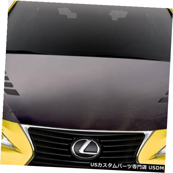 ボンネット 14-16レクサスISボルトカーボンファイバークリエーションズボディキット-フード!!! 114420 14-16 Lexus IS Bolt Carbon Fiber Creations Body Kit- Hood!!! 114420 【並行輸入品】