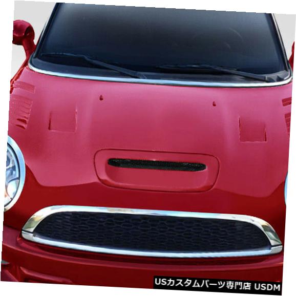 ボンネット 07-13ミニクーパーレーサーデュラフレックスボディキット-フード!!! 113314 07-13 MINI Cooper Racer Duraflex Body Kit- Hood!!! 113314 【並行輸入品】