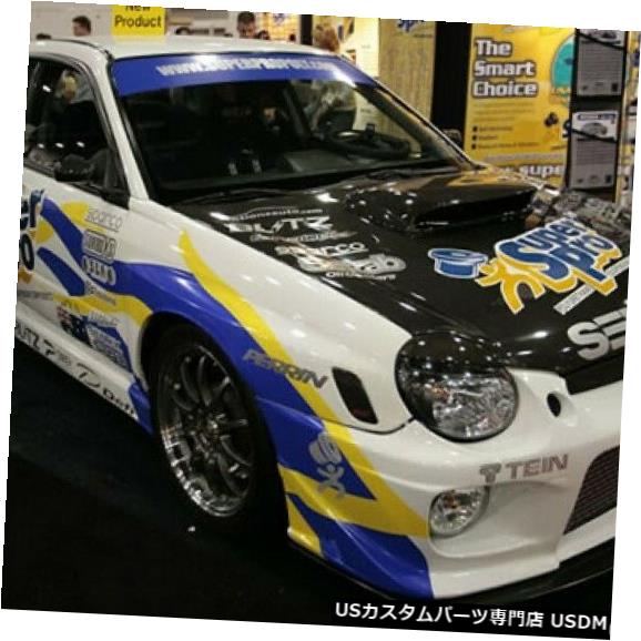ボンネット 02-03スバルインプレッサOEセイボンカーボンファイバーボディキットに適合-フード!! HD0203SBIMP-OE 02-03 Fits Subaru Impreza OE Seibon Carbon Fiber Body Kit- Hood!! HD0203SBIMP-OE 【並行輸入品】