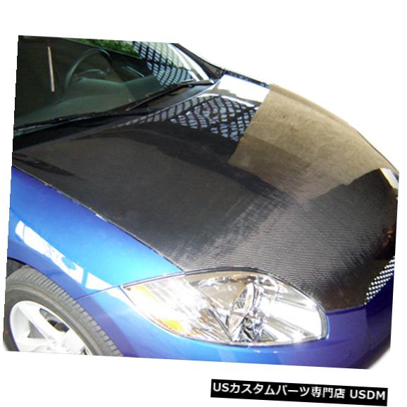 ボンネット 06-12三菱Eclipse OEMカーボンファイバークリエーションズボディキット-フード!!! 103391 06-12 Mitsubishi Eclipse OEM Carbon Fiber Creations Body Kit- Hood!!! 103391 【並行輸入品】