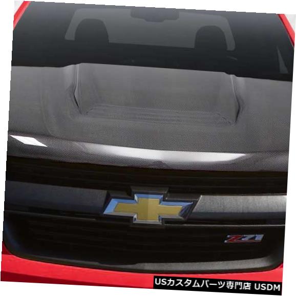 ボンネット 15-19シボレーコロラドZR2カーボンファイバークリエーションズボディキット-フード!!! 114595 15-19 Chevrolet Colorado ZR2 Carbon Fiber Creations Body Kit- Hood!!! 114595 【並行輸入品】