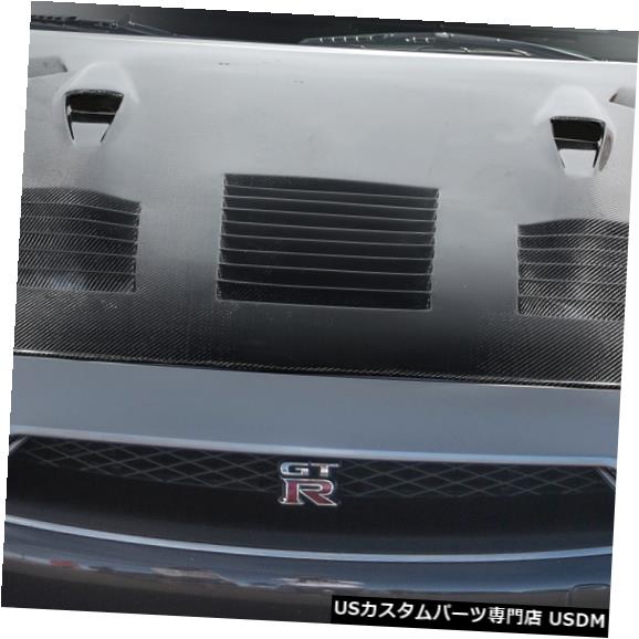 ボンネット 09-16日産GTR GT2カーボンファイバークリエーションズボディキットに適合-フード!!! 113863 09-16 Fits Nissan GTR GT2 Carbon Fiber Creations Body Kit- Hood!!! 113863 【並行輸入品】