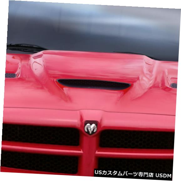 ボンネット 94-01ダッジラムヘルキャットルックDuraflexボディキット-フード!!! 113210 94-01 Dodge Ram Hellcat Look Duraflex Body Kit- Hood!!! 113210 【並行輸入品】
