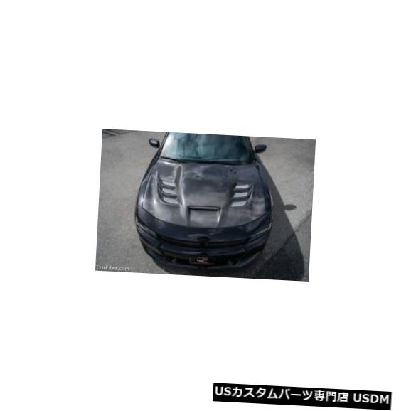 ボンネット 15-17ダッジチャージャーTruFiberカーボンファイバーディアブロボディキット-フード!!! TC20022-A80 15-17 Dodge Charger TruFiber Carbon Fiber Diablo Body Kit- Hood!!! TC20022-A80 【並行輸入品】