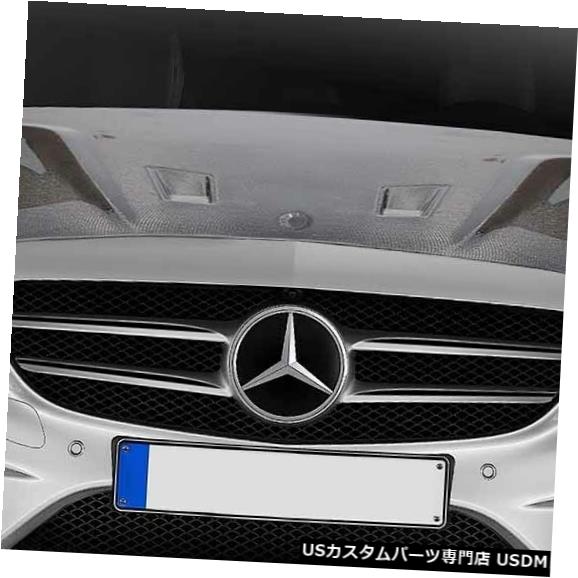 ボンネット 15-19メルセデスCクラスブラックシリーズカーボンファイバーボディキット-フード!!! 114008 15-19 Mercedes C Class Black Series Carbon Fiber Body Kit- Hood!!! 114008 【並行輸入品】