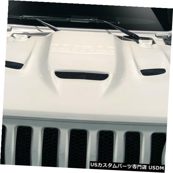 ボンネット 19-19ジープラングラーヘルキャットデュラフレックスボディキット-フード!!! 115007 19-19 Jeep Wrangler Hellcat Duraflex Body Kit- Hood!!! 115007 【並行輸入品】